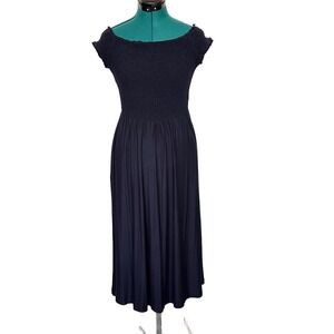 v neck jersey dress h&m Boden Women's Mia V-neck Jersey Midi Dress in Green